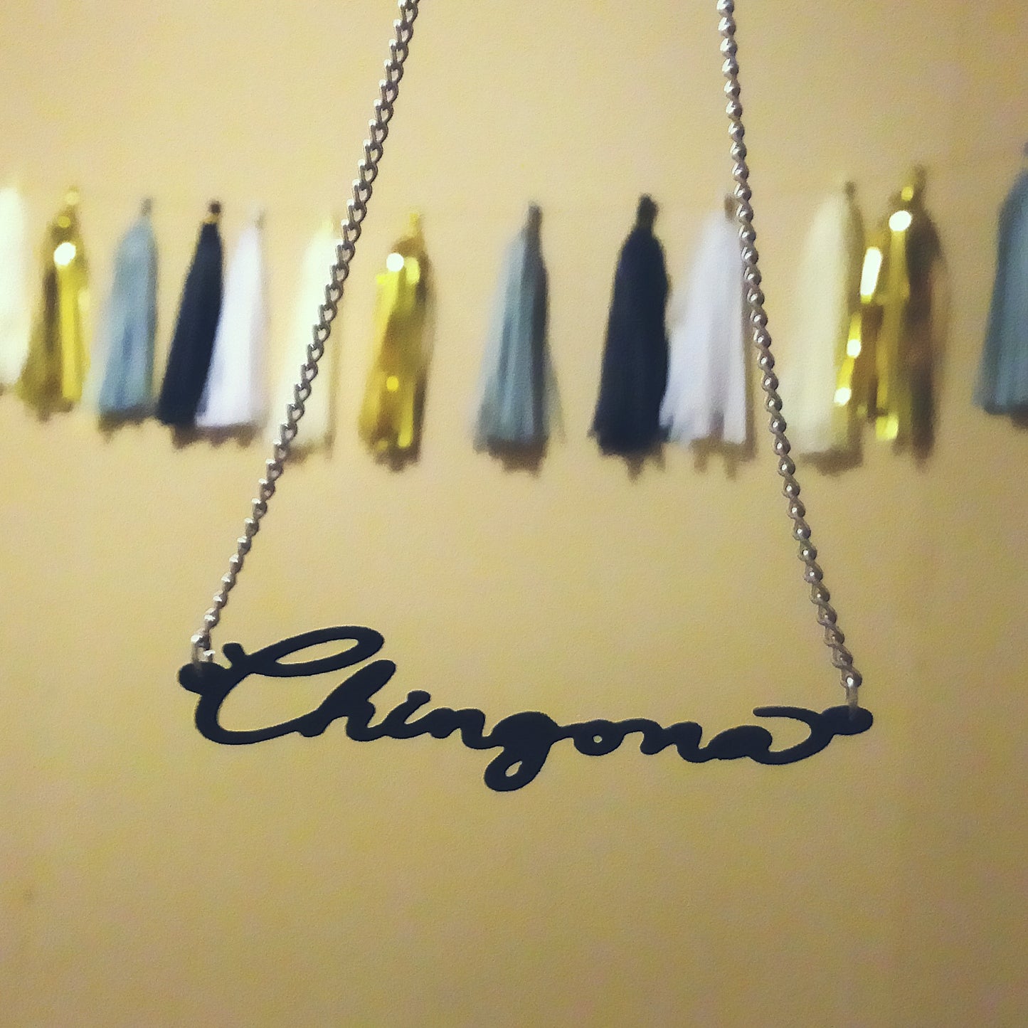 Chingona Necklace (ONE IN STOCK& SHIPS NEXT DAY)
