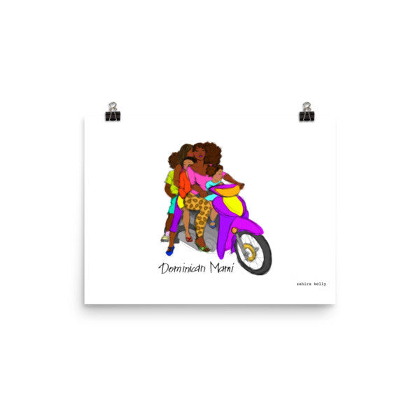 Dominican Mami Print