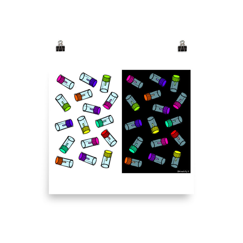 Crack (Black/White) Print