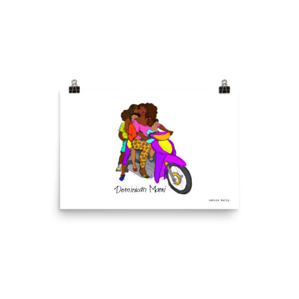 Dominican Mami Print