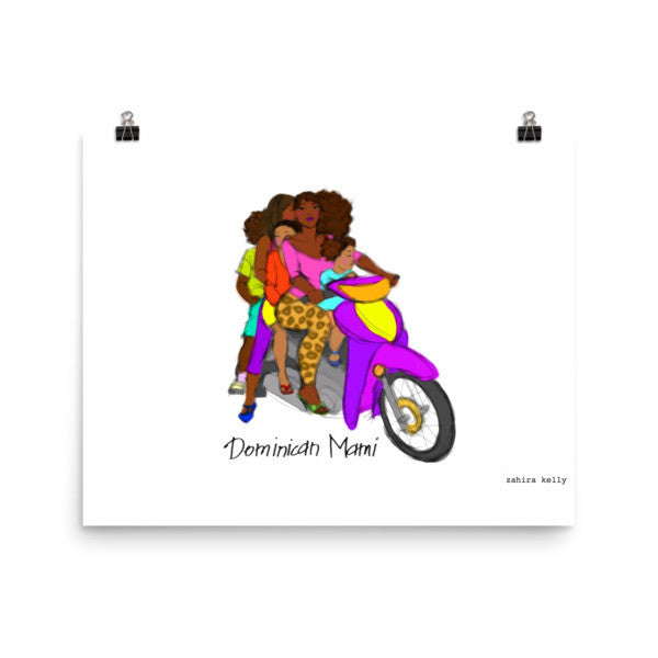Dominican Mami Print