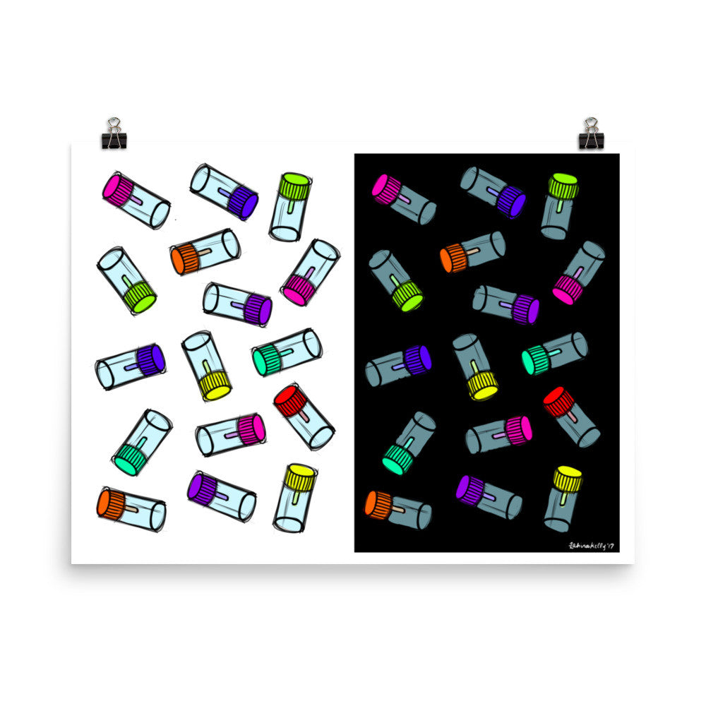 Crack (Black/White) Print