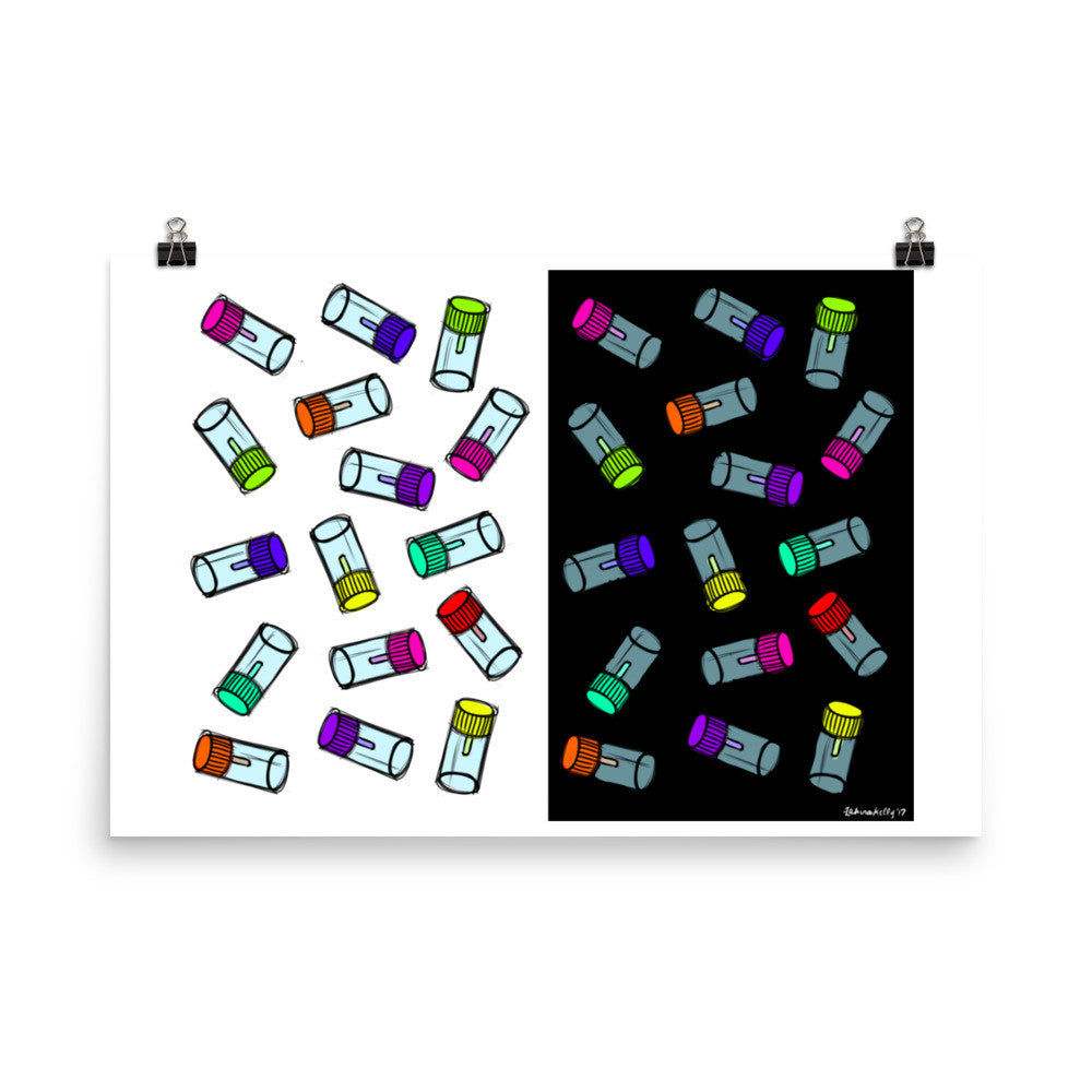 Crack (Black/White) Print
