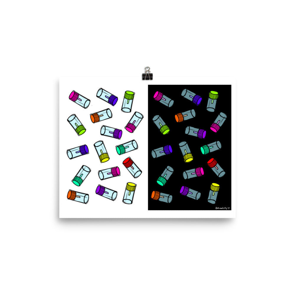 Crack (Black/White) Print