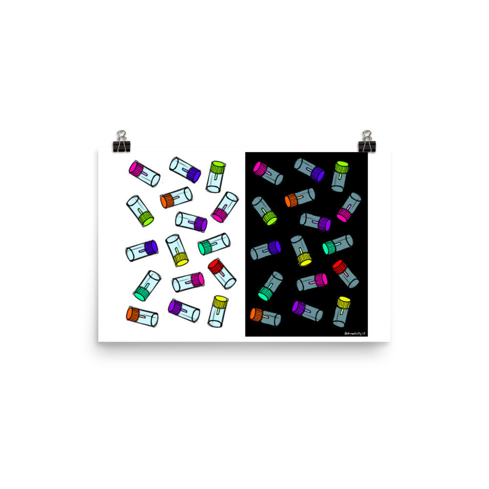 Crack (Black/White) Print