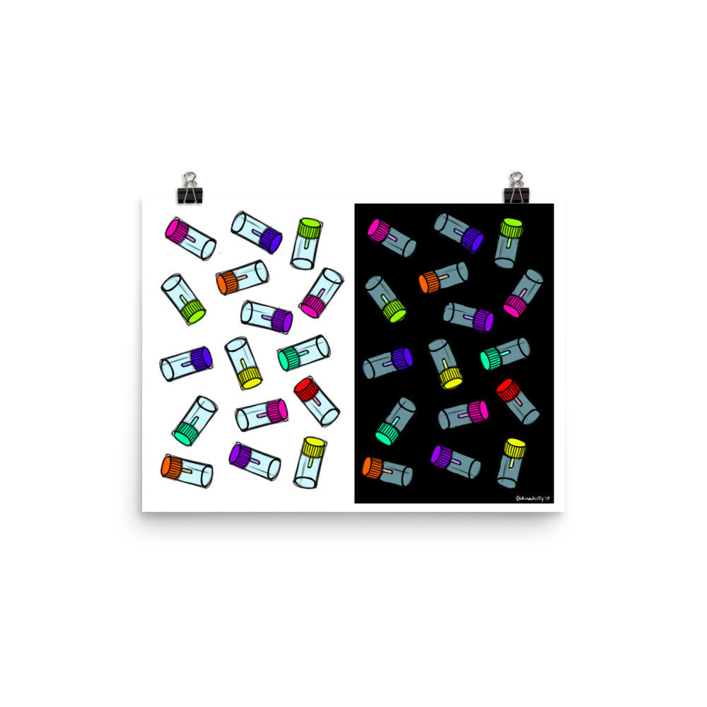 Crack (Black/White) Print