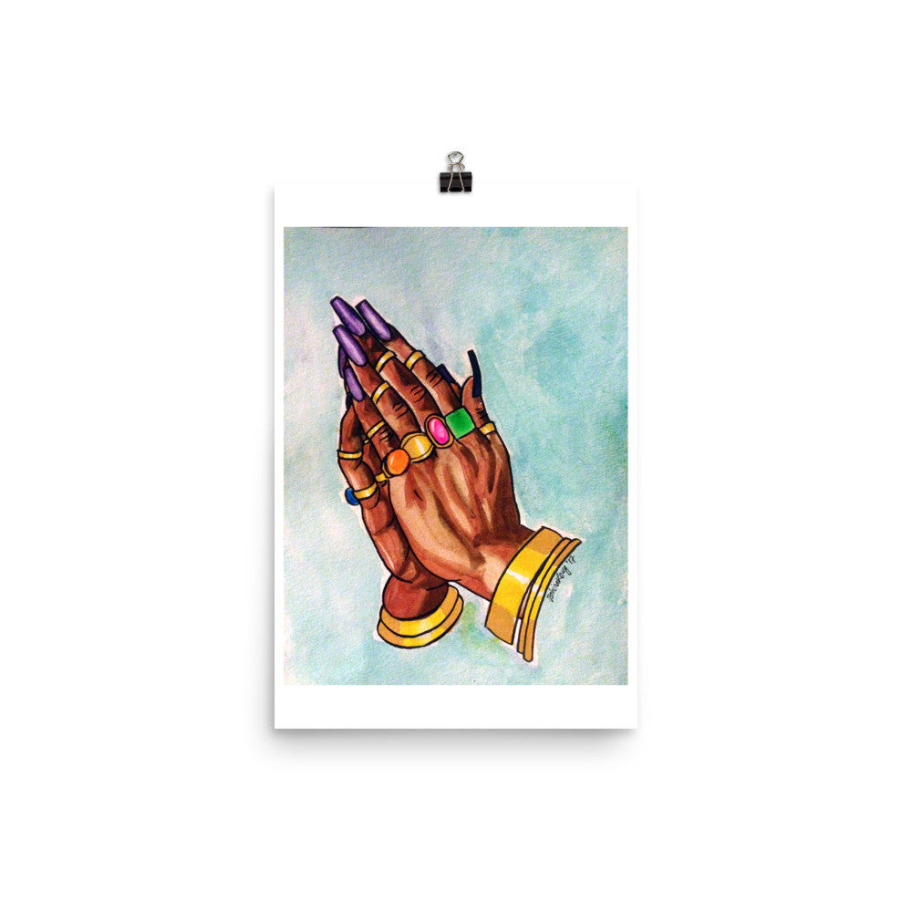 Praying Hands I Print