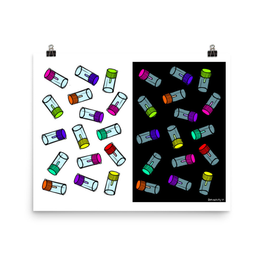 Crack (Black/White) Print
